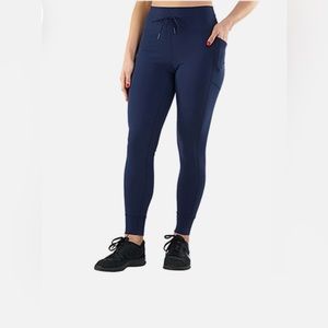 ✨Spyder Active Darkest Knight Blue High Rise Jogger Leggings Size S/P
